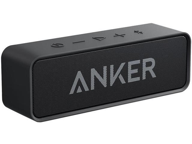 Anker Soundcore Bluetooth Speaker with IPX5 Waterproof, Stereo Sound, 24H Playtime, Portable Wireless Speaker for iPhone, Samsung and More