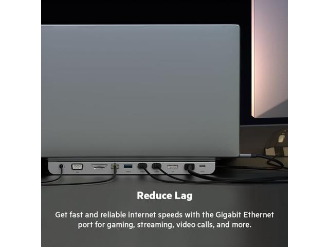 Belkin CONNECT 11-in-1 multiport dock - USB-C - VGA, HDMI, DP - 1GbE - image 3
