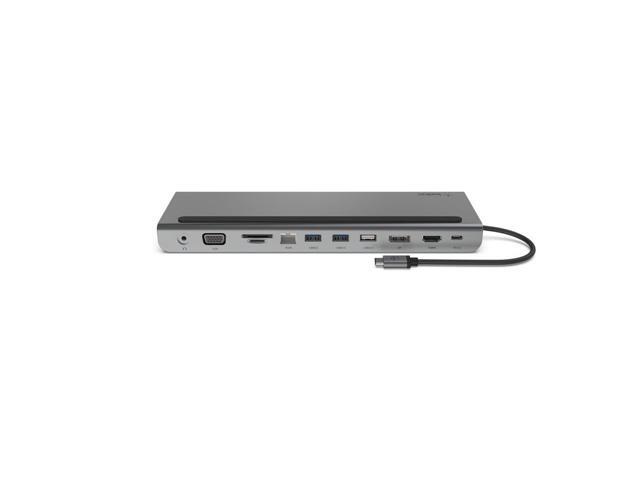 Belkin CONNECT 11-in-1 multiport dock - USB-C - VGA, HDMI, DP - 1GbE - image 8