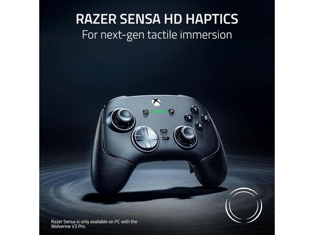 Razer - Wolverine V3 Pro Wireless Gaming Controller with 6 Remappable Buttons, Fast Triggers, Designed for Xbox Series X|S, PC - Black - image 5