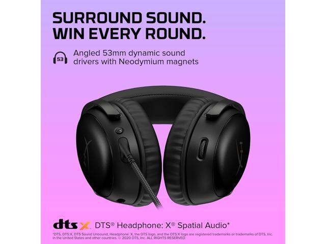 HyperX - Cloud III Wired Gaming Headset for PC, PS5, PS4, Xbox Series X|S, Xbox One, Nintendo Switch, and Mobile - Black - image 10