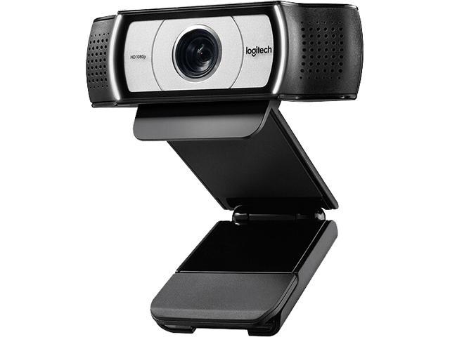 Logitech C930c 1080P HD Video Webcam - 90-Degree Extended View, Microsoft Lync 2013 and Skype Certified - Black