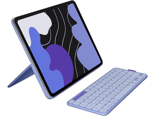 Logitech Flip Folio Keyboard Case iPad Pro 13 inch M4 & M5 Air M2, Fits iPad Pro M4 & M5, iPad Air M2, M3 & M4, protective, stowable, multi-device...