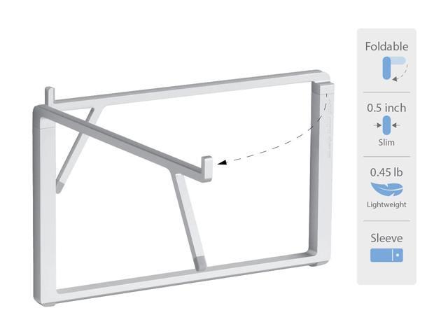 Rain Design - mBar Pro + Plus Foldable Laptop Stand - Silver - image 5