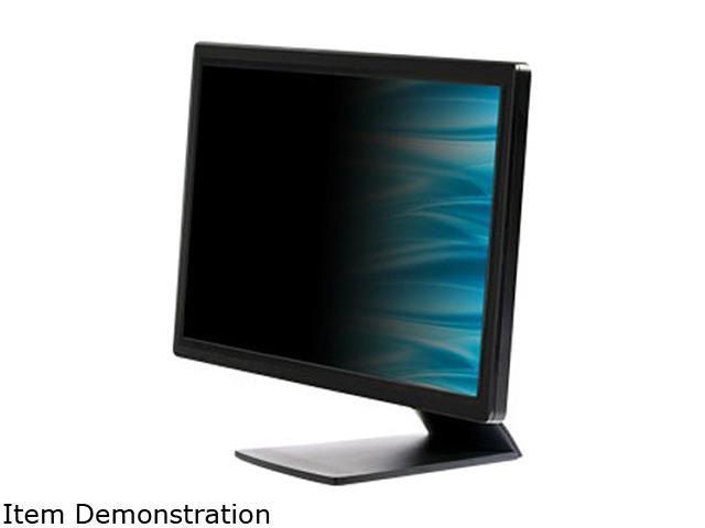 3M PF324W9 Framed Privacy Filter for Widescreen Desktop LCD Monitor Black