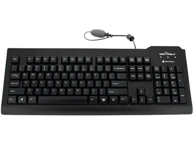 SEAL SHIELD SSKSV208CA SILVER SEAL MEDICAL GRADE KEYBOARD - DISHWASHER SAFE & ANTIMICROBIAL - QWERTY IS photo