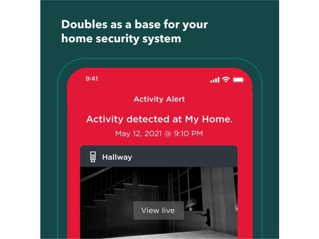 ecobee - SmartCamera with voice control - Black/White - image 6