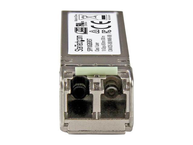 StarTech. com SFP10GBSRST 10GBASE-SR SFP+ Transceiver Module - 10 Gpbs - 300m - MSA Compliant Fiber SFP