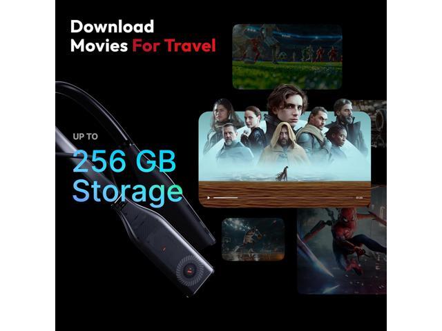 VITURE - Pro Neckband - Multi-screen/3DoF/Smooth Follow/Ambient Mode, 3D Player, AI Assistant - 12GB+256GB - Black - image 8