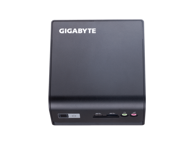 GIGABYTE BRIX GB-BMCE-4500C Black Ultra PC Kit (barebone Mini PC) with Intel Celeron Processor N4500 - Memory and Storage Sold Separately