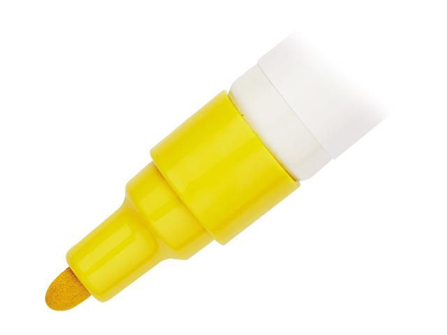 Permanent Marker, Medium Bullet Tip, Yellow 63605