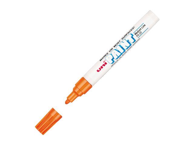Uni-Paint Permanent Marker, Medium Bullet Tip, Orange 63607
