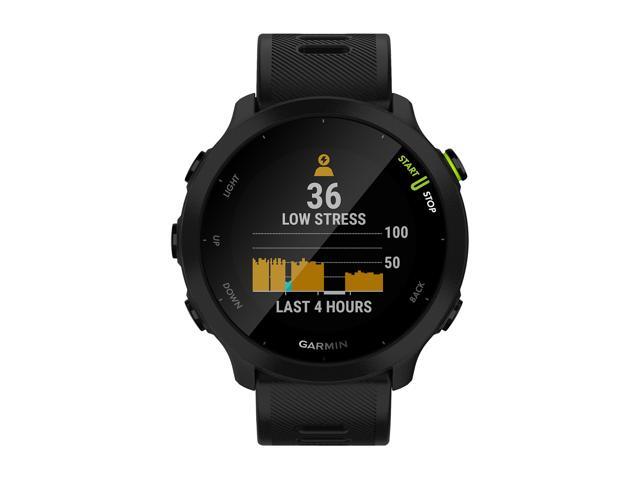 Garmin - Forerunner 55 GPS Smartwatch 42mm Fiber-Reinforced Polymer - Black - (2021) - image 6