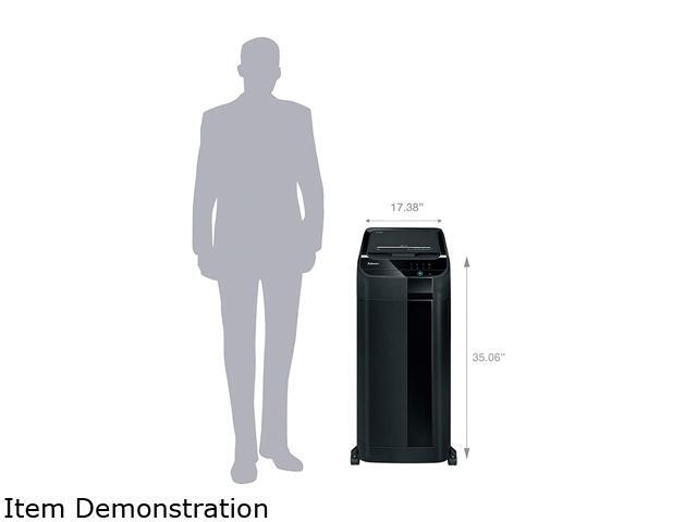 Fellowes - 4963001 - Fellowes AutoMax 550C Auto Feed Shredder - Continuous Shredder - Cross Cut - 550 Per Pass - for