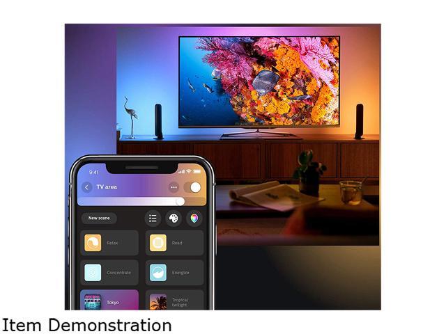 Philips Hue Play Light Bar Single Base Pack Black LED - image 9