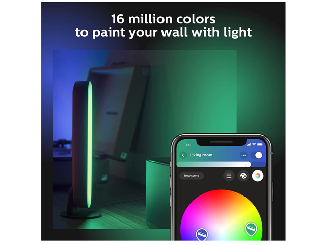 Philips Hue Play White & Color Ambiance LED Bar Light Extension (Requires Hue LED Bar Light)