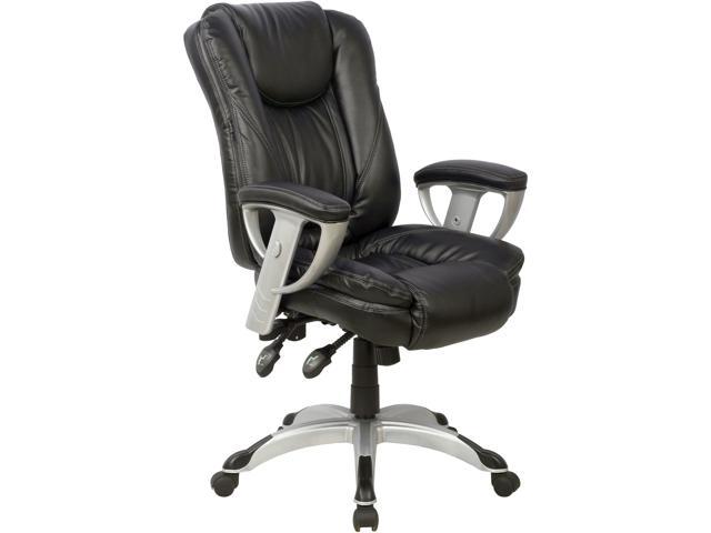 TygerClaw TYFC2207 Executive High Back PU Leather Office Chair