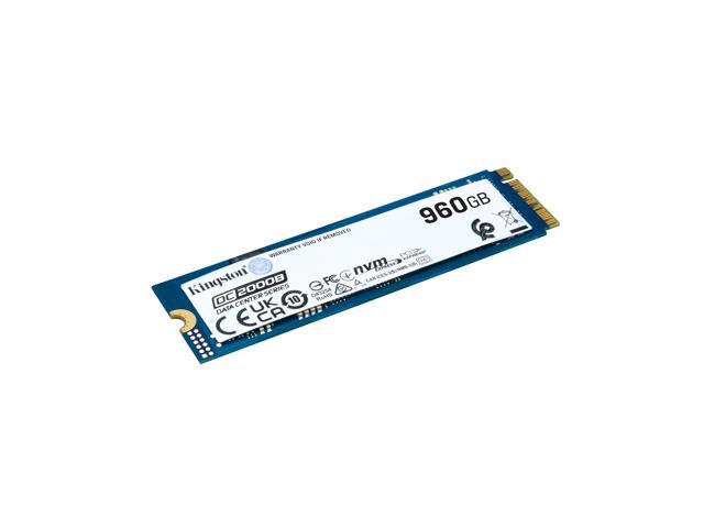 Kingston SEDC2000BM8/960G DC2000B 960 GB Solid State Drive - M.2 2280 Internal - PCI Express NVMe (PCI Express NVMe 4.0 x4) - Server, Data Center...