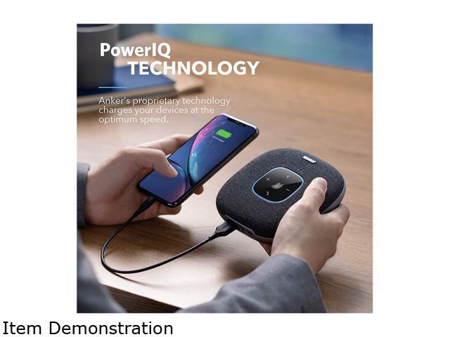 Anker PowerConf S3 Bluetooth Speakerphone with 6 Mics, Enhanced Voice Pickup, 24H Call Time, App Control, Bluetooth 5, USB C, Conference Speaker...