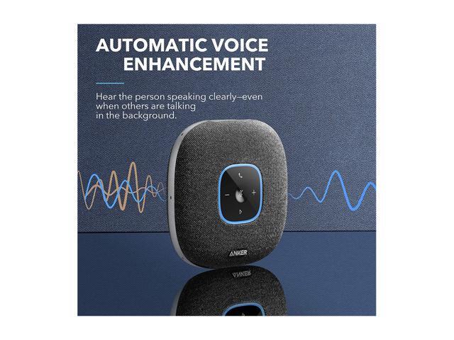 Anker PowerConf S3 Bluetooth Speakerphone with 6 Mics, Enhanced Voice Pickup, 24H Call Time, App Control, Bluetooth 5, USB C, Conference Speaker...