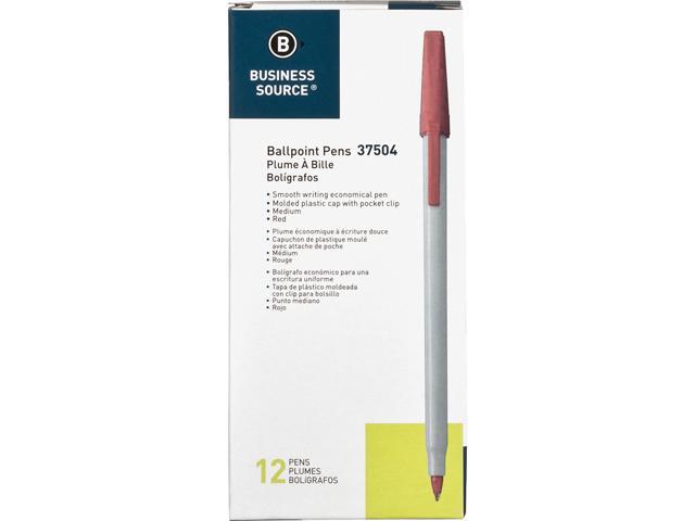 Bus. Source Medium Point Ballpoint Stick Pens