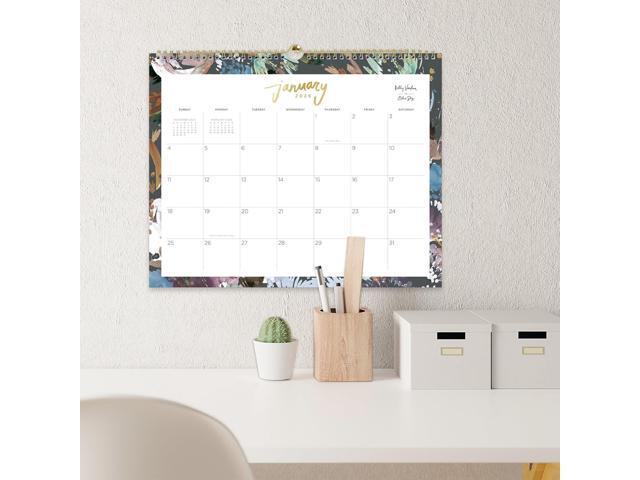 2026 Blue Sky Monthly Wall Calendar, 15' x 12', Midnight Garden, January To December, 149058