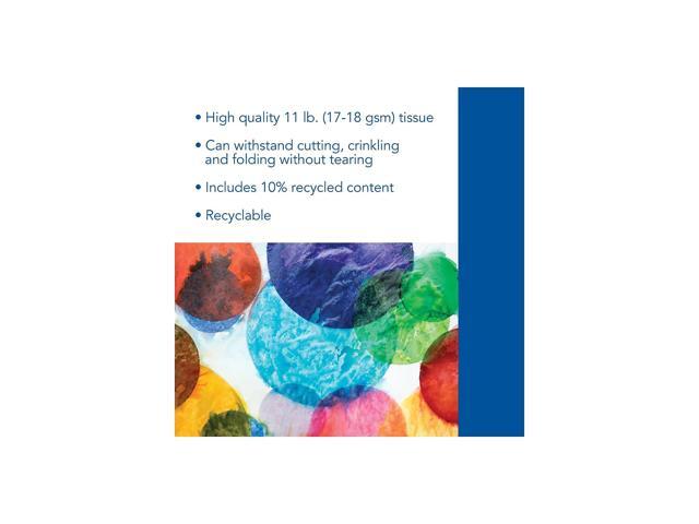 Spectra 0059130 Deluxe Bleeding Tissue Paper, 20x30', Emerald Green (Pack of 24)