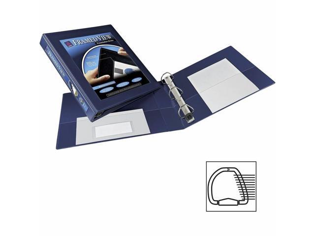 Avery One Touch EZD Locking Ring View Binders - 1' Binder Capacity - Letter - 8 1/2' x 11' Sheet Size - 275 Sheet Capacity - 12/Carton 68055CT