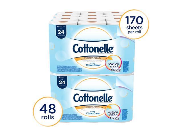 Cottonelle Clean Care Standard Roll Bathroom Tissue