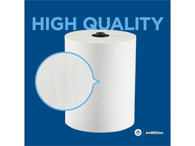 enMotion Paper Towel Rolls - 8 1/4' x 550' - White - Case Of 6 Rolls - 89720
