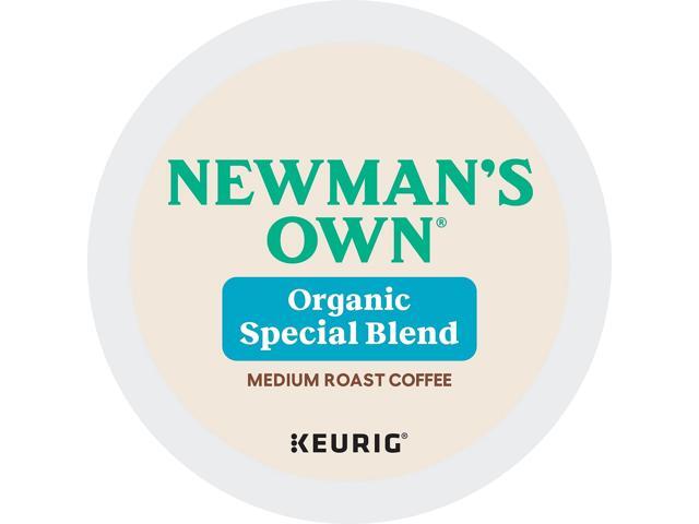 Newman's Own Organics K-Cup, Keurig Single-Serve K-Cup Pods, Newman's Own Special Blend, Medium Roast, 96 Count/ Carton