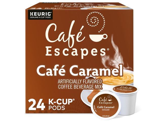 Café Escapes Café Caramel, Keurig Single-Serve K-Cup Pods, 24 Count/Box