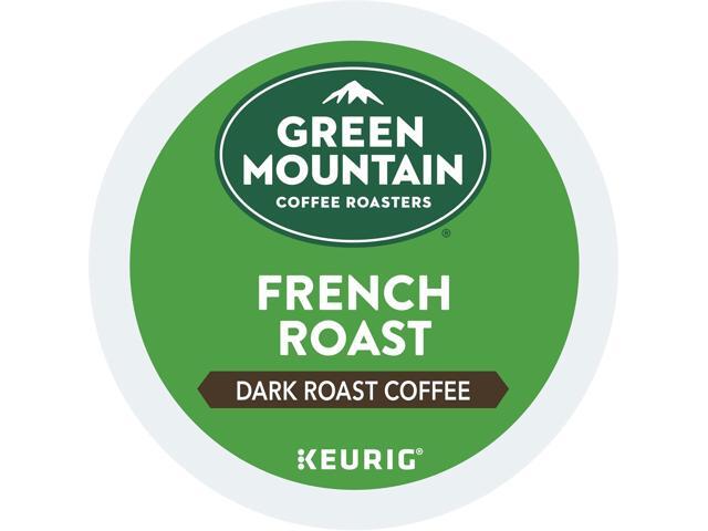 Green Mountain French Roast Coffee, Keurig Single-Serve K-Cup Pods, Dark Roast, 96 Count/Carton