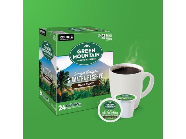 Green Mountain Coffee Roasters Sumatra Reserve Coffee, Keurig Single-Serve K-Cup pods, Dark Roast, 24 Count/Box