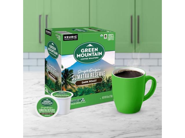 Green Mountain Coffee Roasters Sumatra Reserve Coffee, Keurig Single-Serve K-Cup pods, Dark Roast, 24 Count/Box