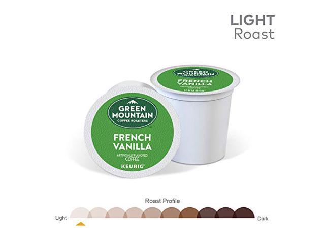 Green Mountain Coffee Roasters French Vanilla Coffee, Keurig Single-Serve K-Cup Pods, Light Roast Coffee, 24 Count/Box
