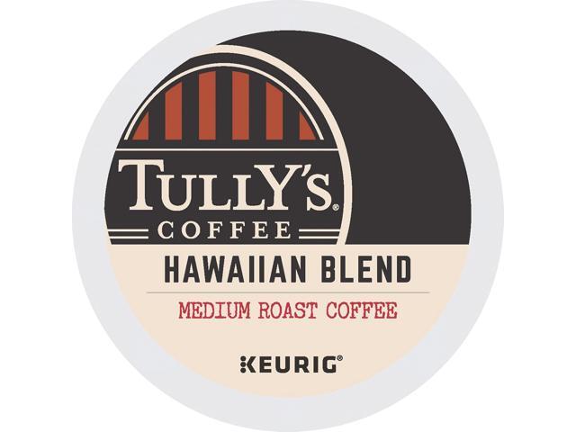 Tully's Coffee Tropical Fruity Hawaiian Blend Extra Bold Coffee, Keurig Single-Serve K-Cup Pods, Medium Roast Coffee, 24 Count/Box