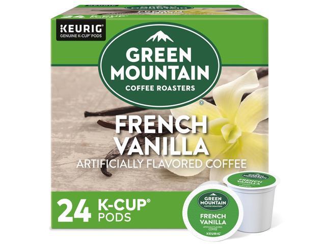 Green Mountain Coffee French Vanilla, Keurig Single-Serve K-Cup Pods, Light Roast Coffee, 96 Count/Carton