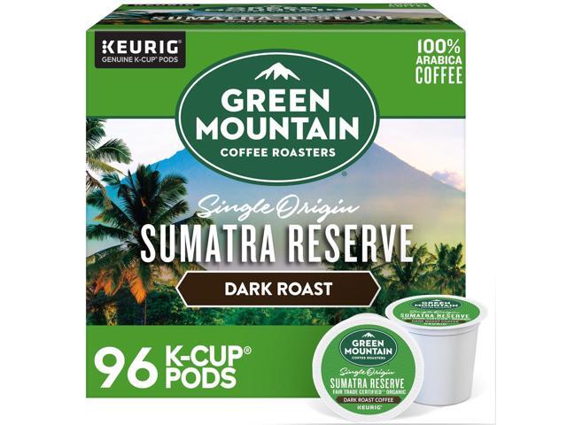 Green Mountain Coffee Roasters Sumatra Reserve Coffee, Keurig Single-Serve K-Cup pods, Dark Roast Coffee, 96 Count/Carton