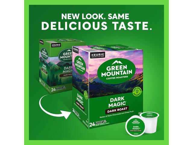 Green Mountain Coffee Roasters Dark Magic Coffee, Keurig Single-Serve K-Cup pods, Dark Roast Coffee, 96 Count/Carton