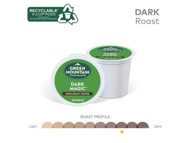 Green Mountain Coffee Roasters Dark Magic Extra Bold Coffee, Keurig Single-Serve K-Cup Pods, Dark Roast Coffee, 24 Count/Box