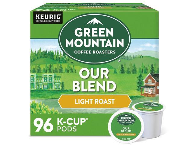Green Mountain Coffee Our Blend Coffee, Keurig Single-Serve K-Cup Pods, Light Roast Coffee, 96 Count/Carton