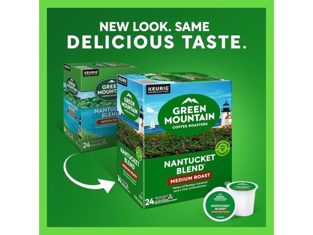 Green Mountain Coffee Roasters Nantucket Blend, Keurig Single-Serve K-Cup Pods, Medium Roast Coffee, 96 Count/Carton