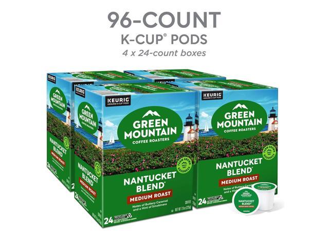 Green Mountain Coffee Roasters Nantucket Blend, Keurig Single-Serve K-Cup Pods, Medium Roast Coffee, 96 Count/Carton