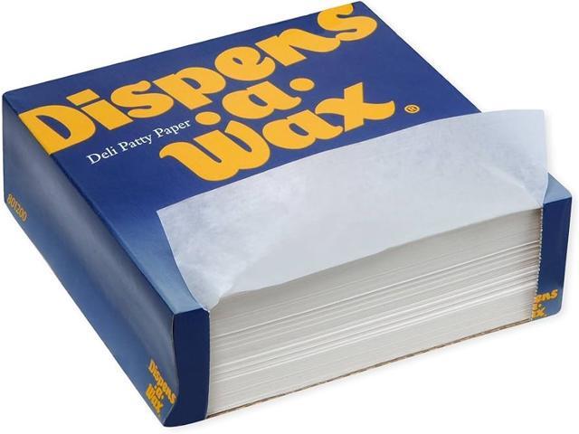 Dixie Dispens-A-Wax Waxed Deli Patty Paper - 6 x 6 - 1,000/Box - 10 Boxes/Carton - 801200