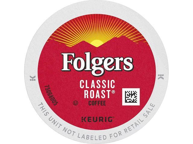 Folgers Single-Serve Coffee K-Cup, Classic Roast, Carton Of 96, 4 x 24 Per Box