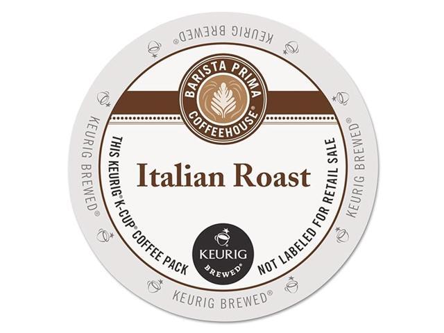 Barista Prima Coffeehouse Italian Roast Keurig Single Serve K-Cup Pods, Dark Roast, 24 Pods Per Pack, Case Of 4 Packs