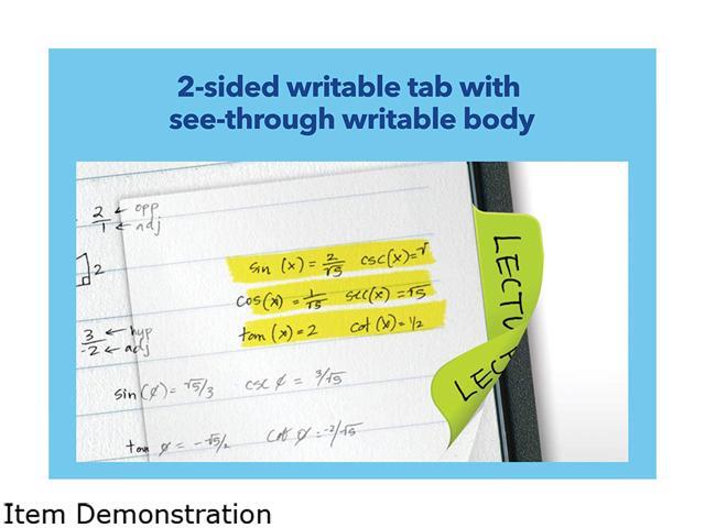 Avery Tab,1x1.5',Repo,40/Pk 74785