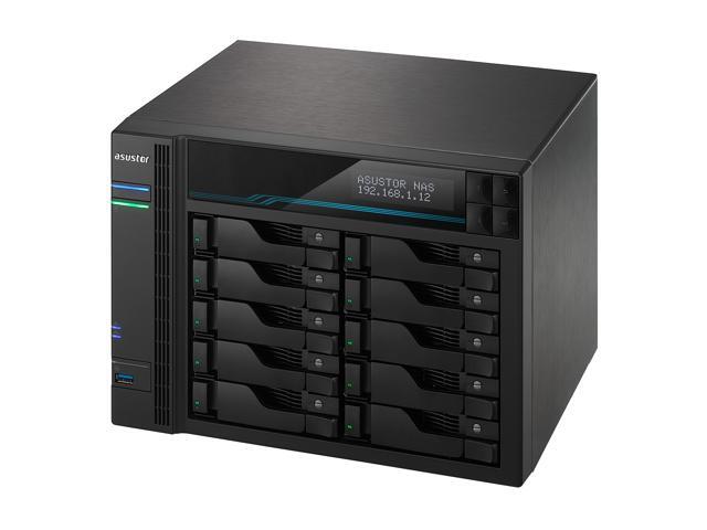 Asustor AS7110T 10 Bay Lockerstor 10 Pro Desktop Enterprise NAS (Diskless)