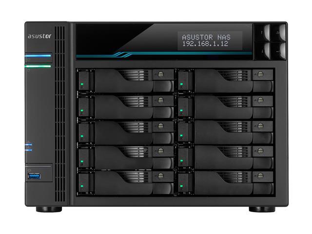 Asustor AS7110T 10 Bay Lockerstor 10 Pro Desktop Enterprise NAS (Diskless)
